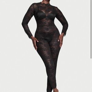 Victoria's Secret lace catsuit